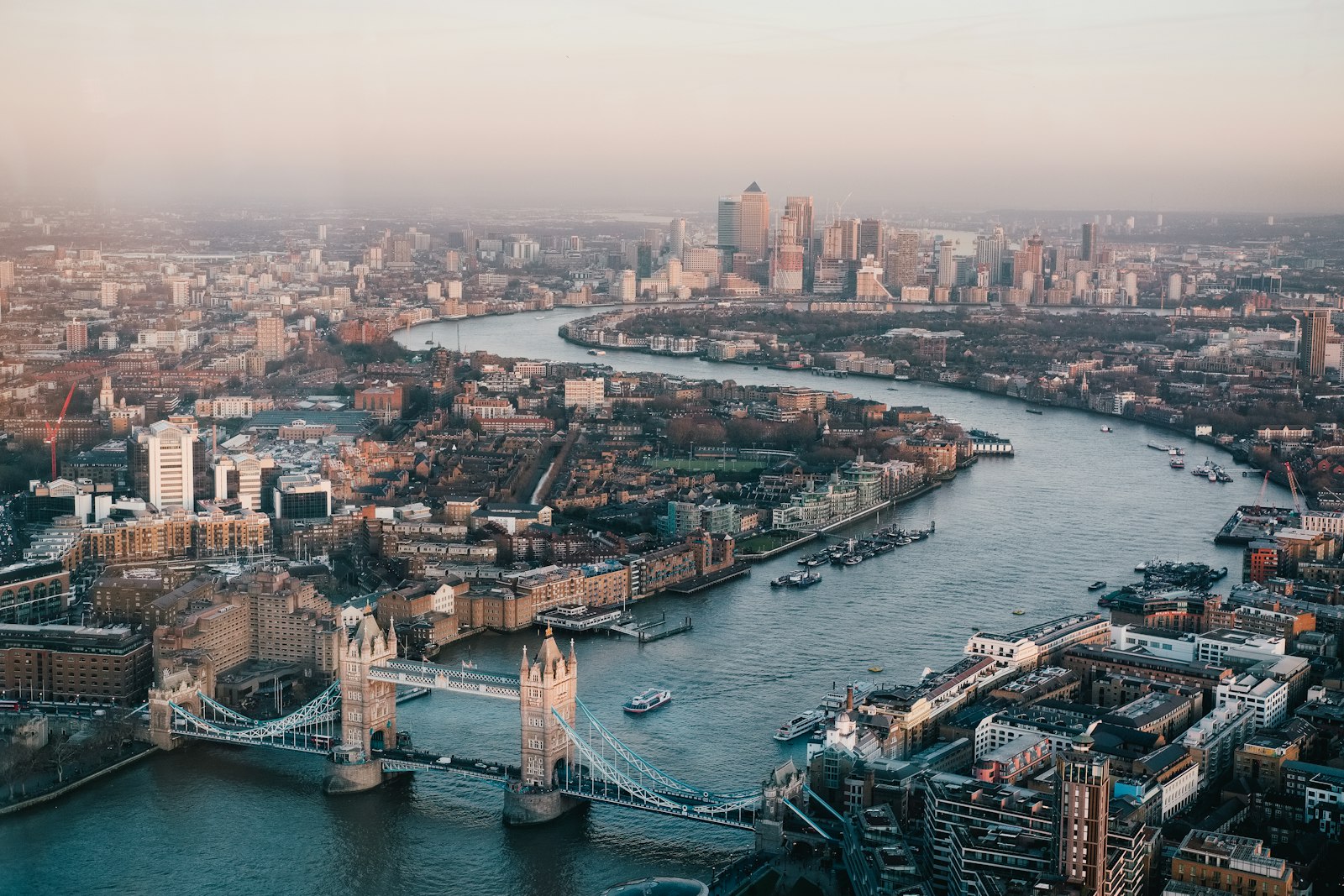 Photo of aerial photography of London skyline during daytime.