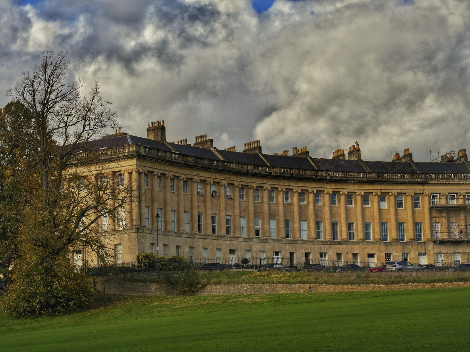 Photo of the Royal Crescent, Bath.